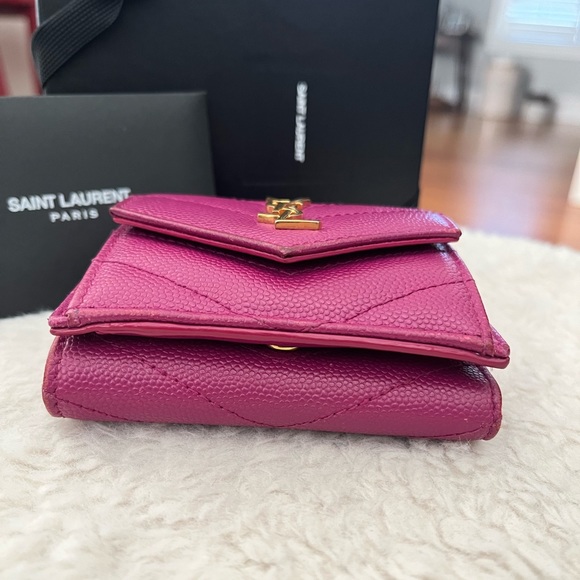YSL Cassandra Trifold Wallet - Picture 7 of 17